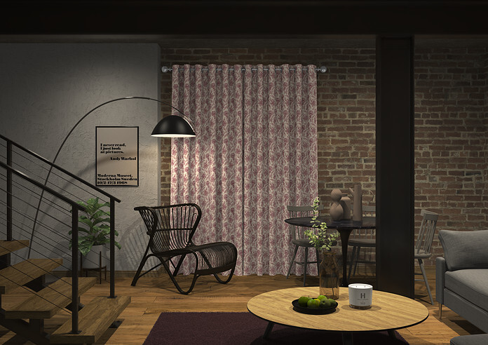 Carlina, Garnet - Made to Measure Curtains - Image 7